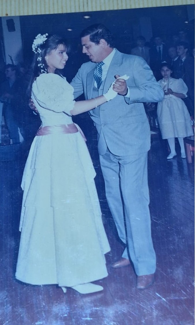 Cumpleaños de Liliana con Freddy Bortoluzzi